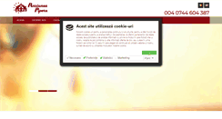 Desktop Screenshot of pensiuneapipera.ro